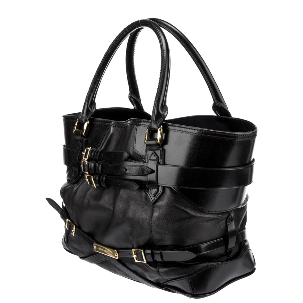 Burberry Bridle Lynher tote - black leather
